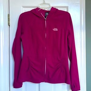 North Face zip up hoodie